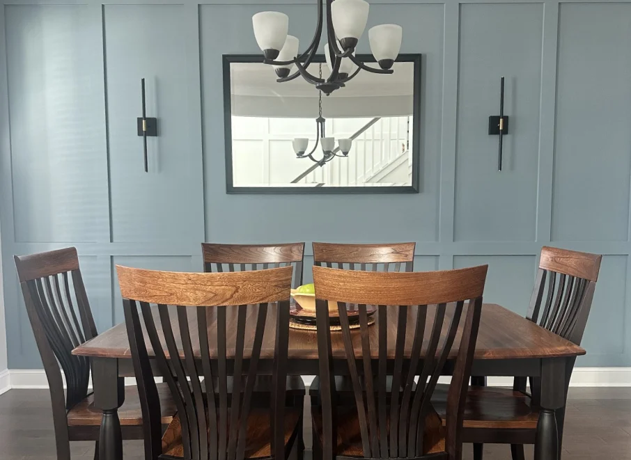 Interior home improvements in the Northshore Louisiana including trim, shelving, and lighting upgrades